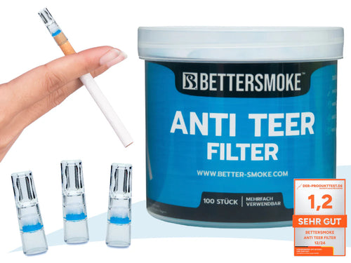 Bettersmoke | Anti Teer Filter