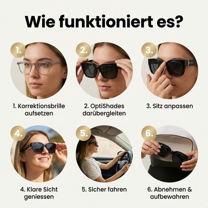 OptiShades | polarisierte Überbrille mit UV400 Schutz