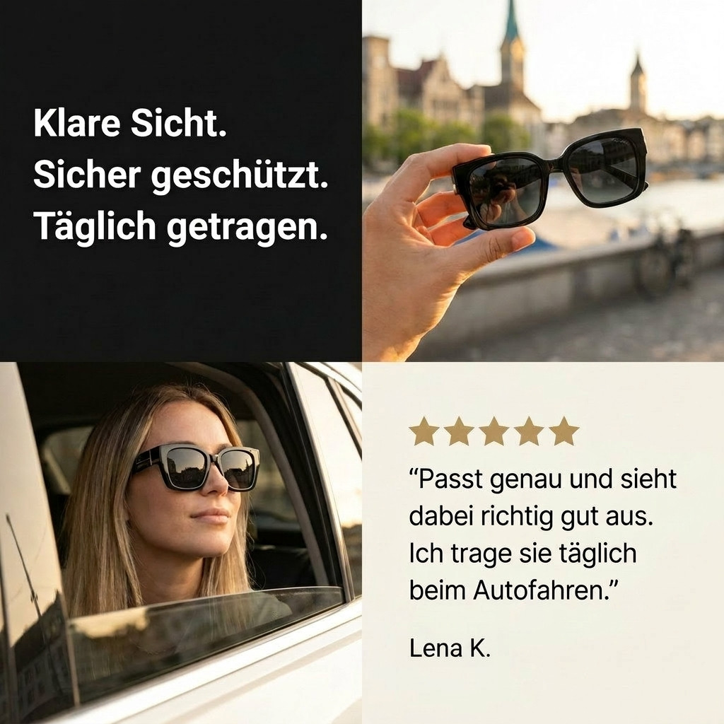 OptiShades | polarisierte Überbrille mit UV400 Schutz